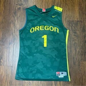 Vintage Nike Oregon ducks Basketball Jersey #1 Men's medium
